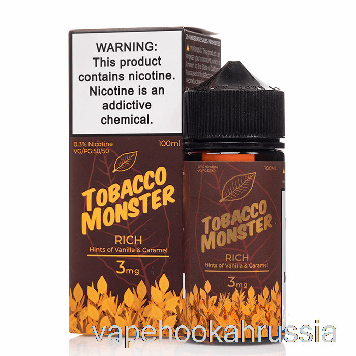 Vape Russia Rich - табачный монстр - 100мл 12мг